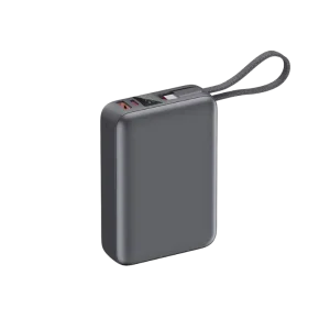 3000mAh Portable Digital Handheld Fan with 5-Speed Adjustment - রিচার্জেবল স্মার্ট মিনি ফ্যান