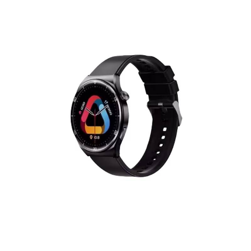 QCY GT2 Smart Watch with 60Hz Refresh Rate and Zinc Alloy Frame.