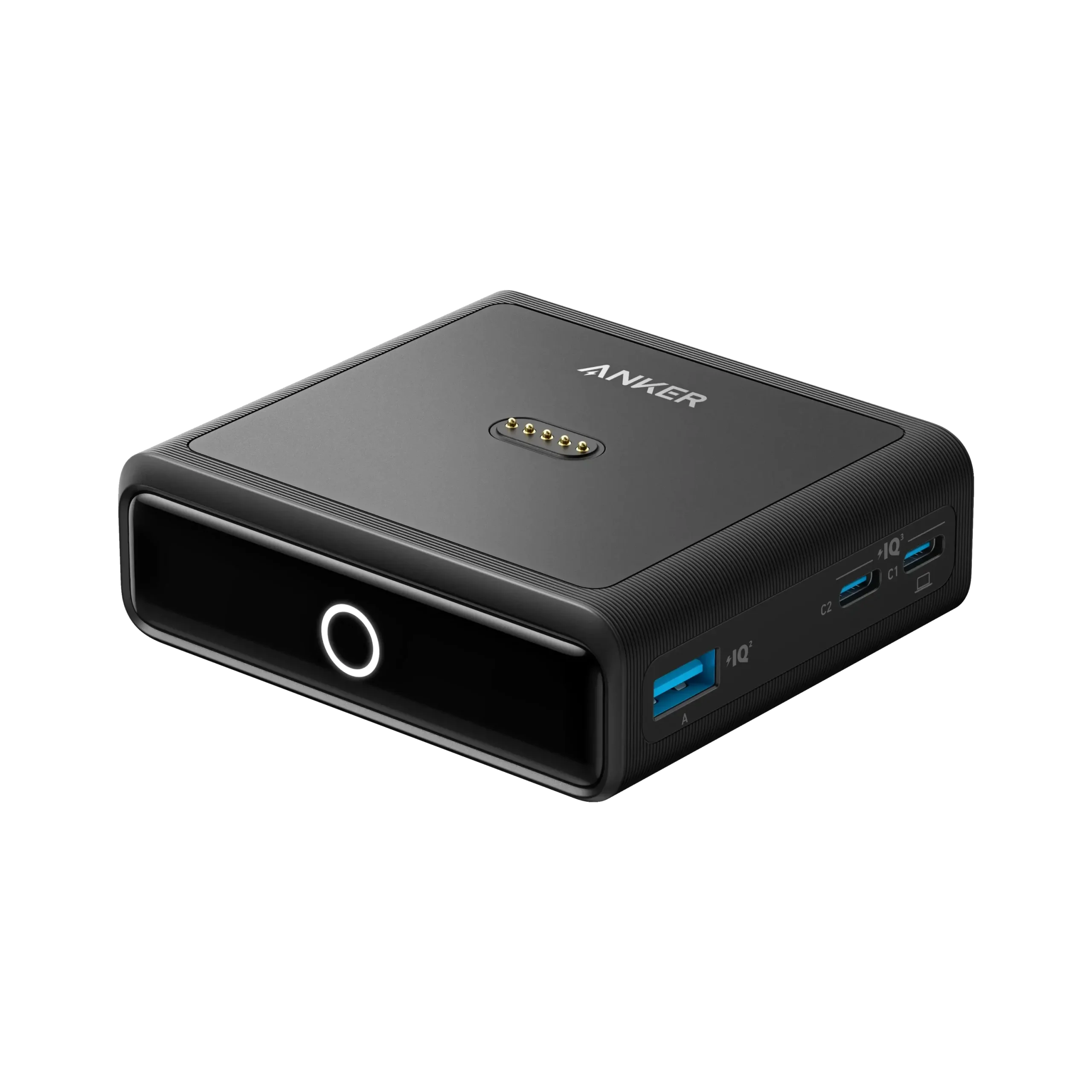 Anker 100W GaN Charging Base with Pogo Pin for Anker Prime Power Bank.
