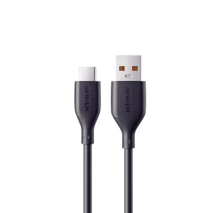 Anker A8001 100W USB-A to USB-C 6A Fast Charging Data Cable for Laptop and Smartphone.
