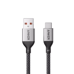 Anker A8051 100W Fast Charging USB-A to USB-C Cable for Smartphone and Laptop.