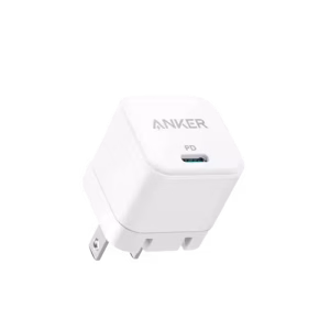 Anker PowerPort III 20W Cube A2149 Fast Charger with Foldable Plug for iPhone and Android.