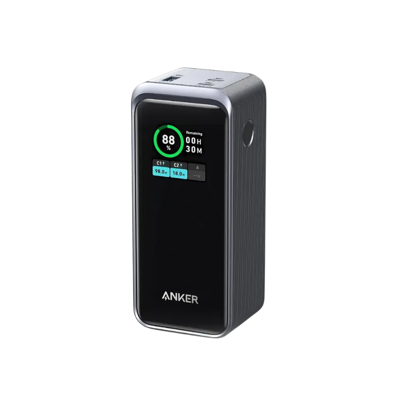 Anker Prime 20000mAh 200W High Capacity Power Bank with Digital Display and ActiveShield 2.0.