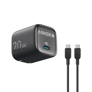 Anker Zolo 20W Compact Fast Charger with ICE COOLED Technology.