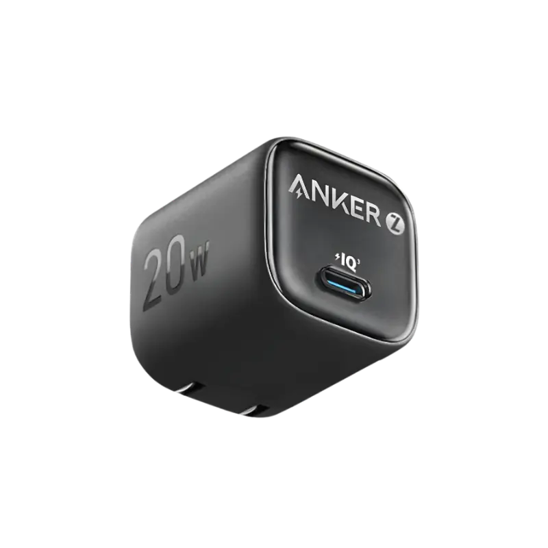 Anker Zolo 20W Fast Charger with IQ3 and PD3.0 Technology for iPhone.
