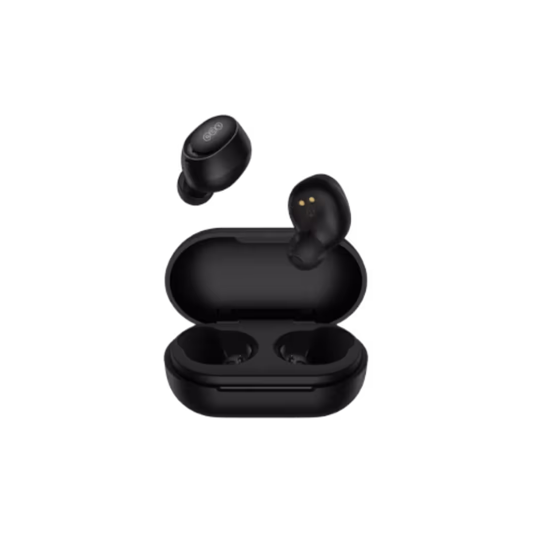 QCY ArcBuds Lite T27 with 32-hour battery life and Bluetooth 5.3 connection.