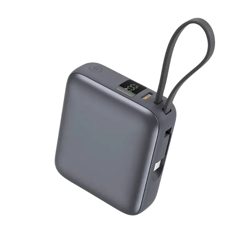 QCY PB10C 35W PD Fast Charge Power Bank with Digital Display.